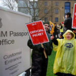 uk passport employees go on 5 week strike over pay