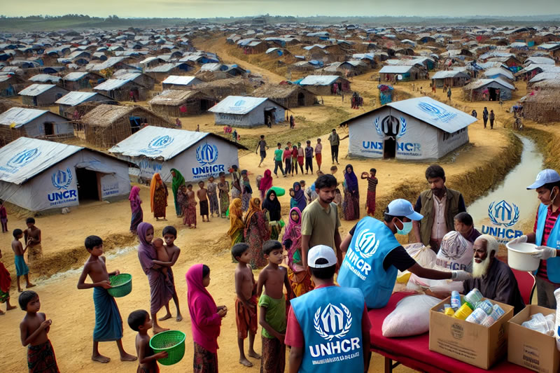 UNHCR Urges Ongoing Support and Solutions for Rohingya Refugees in Bangladesh