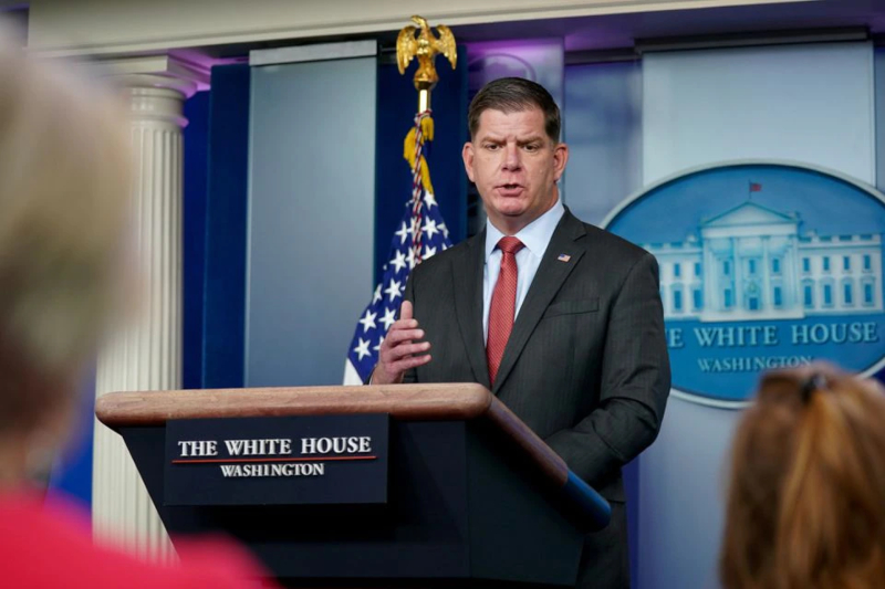 us labor sec. walsh