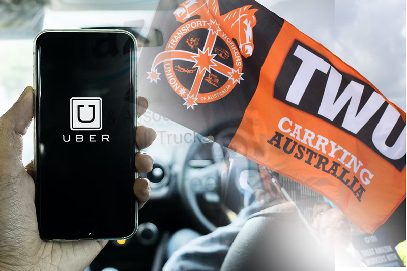 uber signs historic deal with giant australian workers union