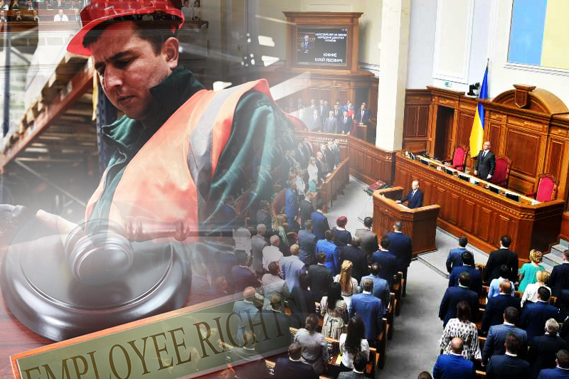 ukraine passes laws wrecking workers’ rights