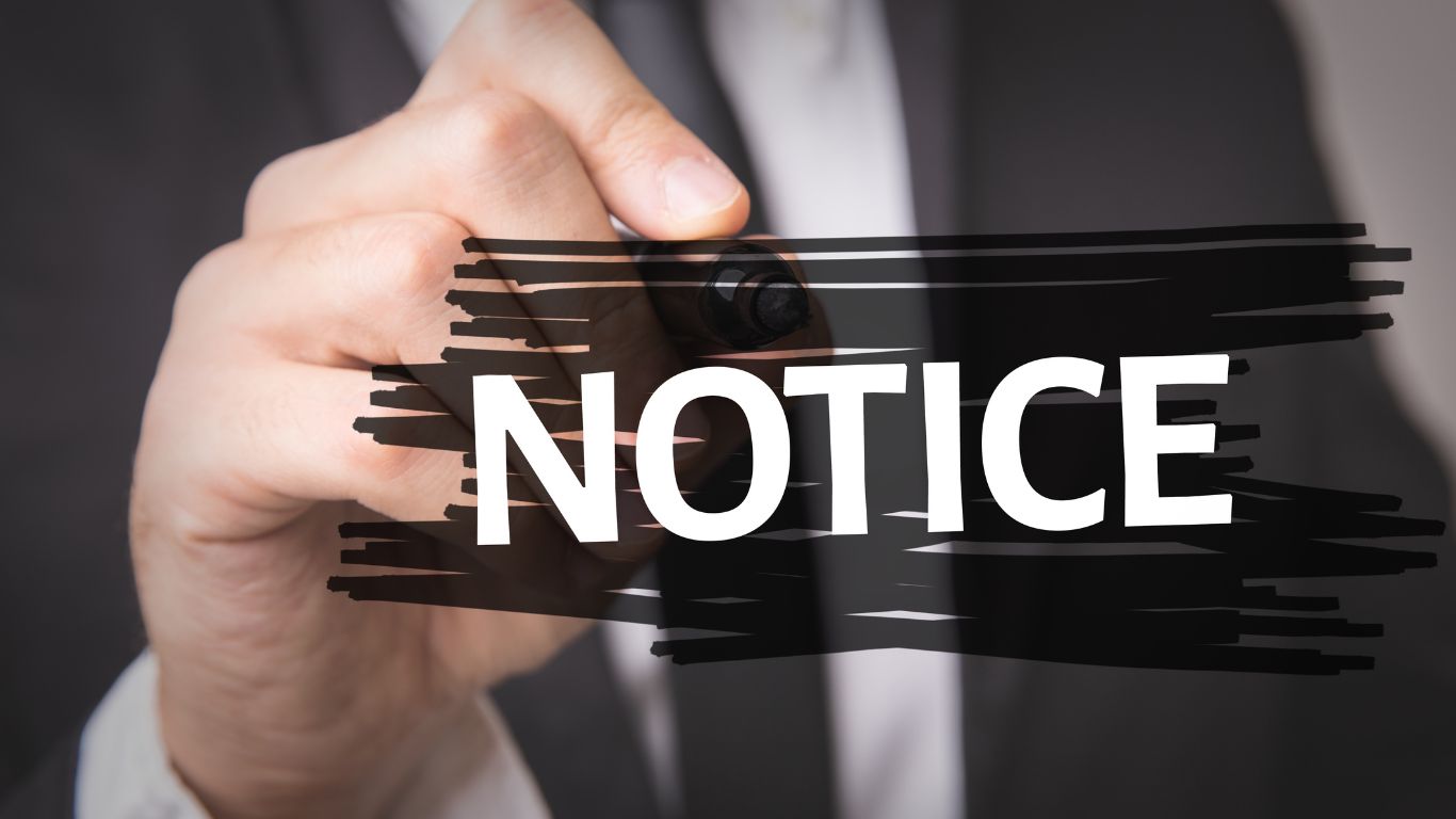 Important Steps to Get a Shorter Notice Time