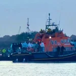 Isle of Wight Migrant Boat