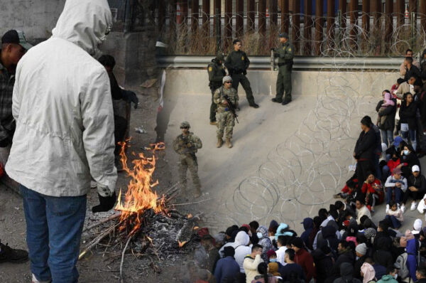 venezuelan migrants showed disappointment the us border