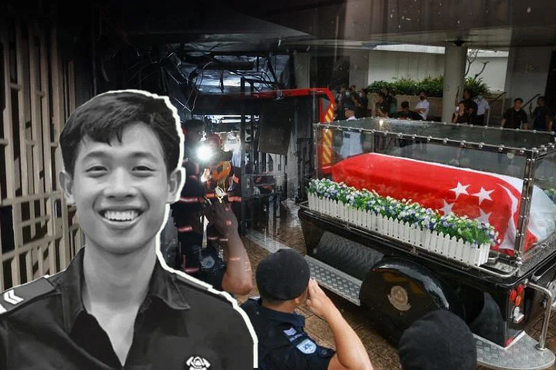 Was among the top 25% of the NSF firefighter platoon and experienced fire at Henderson Road: Died