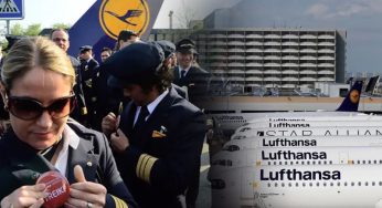 Why are Lufthansa pilots striking?