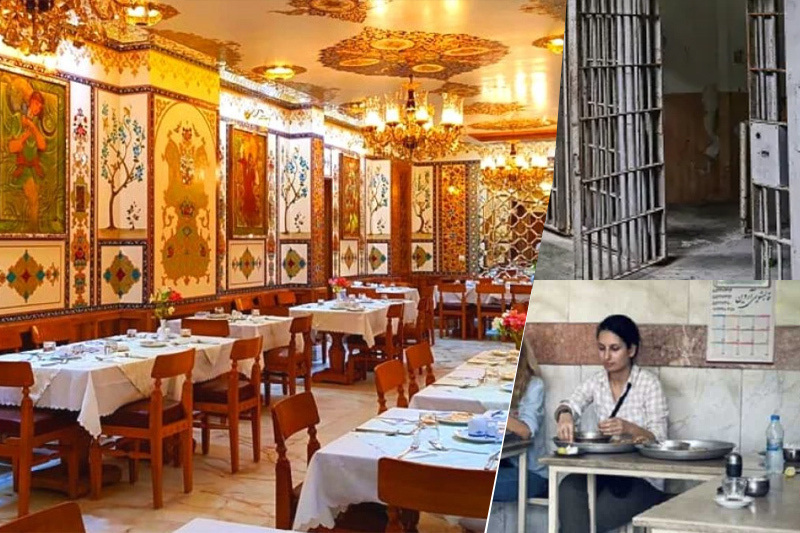 woman arrested in iran for eating at a restaurant without hijab