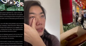 Woman fired from Google visits Disneyland after hours of crying, draws criticism