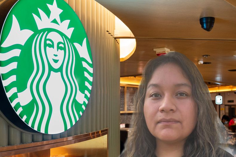 woman fired from starbucks for being late for work