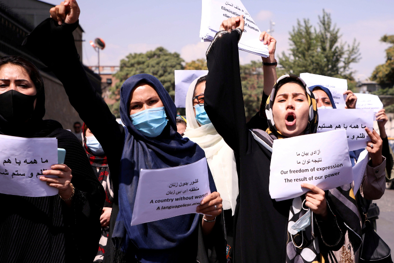 women lose their value if men can see their uncovered faces in public taliban