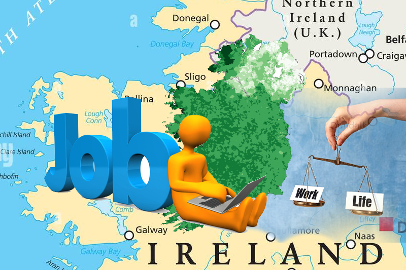 work life balance is the biggest factor for irish job seekers