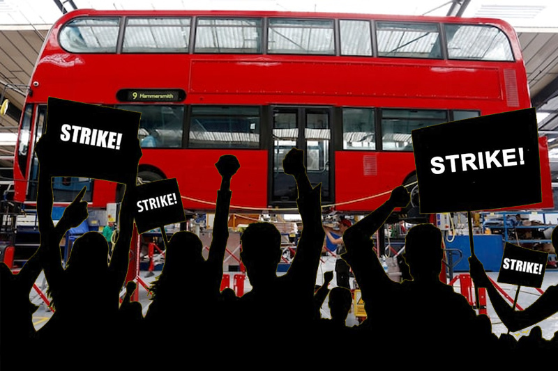 workers at falkirk bus maker adl strike over pay