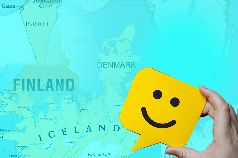 world happiness report 2023 with 10 happiest countries