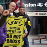worst rail disruption of year as workers walk out