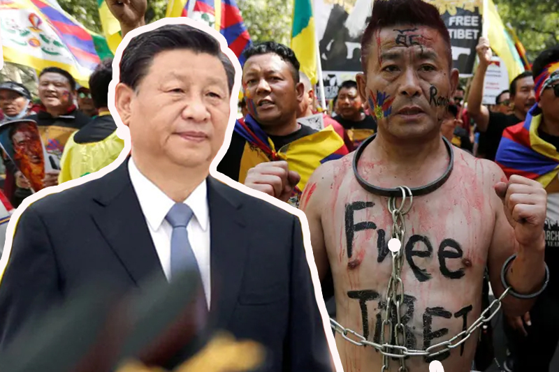 Xi Jinping preaches human rights as Beijing suppresses Tibetans