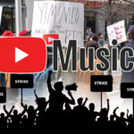 youtube music contract workers go on strike over unfair labor practices
