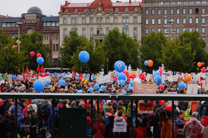 Finland is bracing for significant disruptions in its trade activities as labor unions embark on a two-week strike