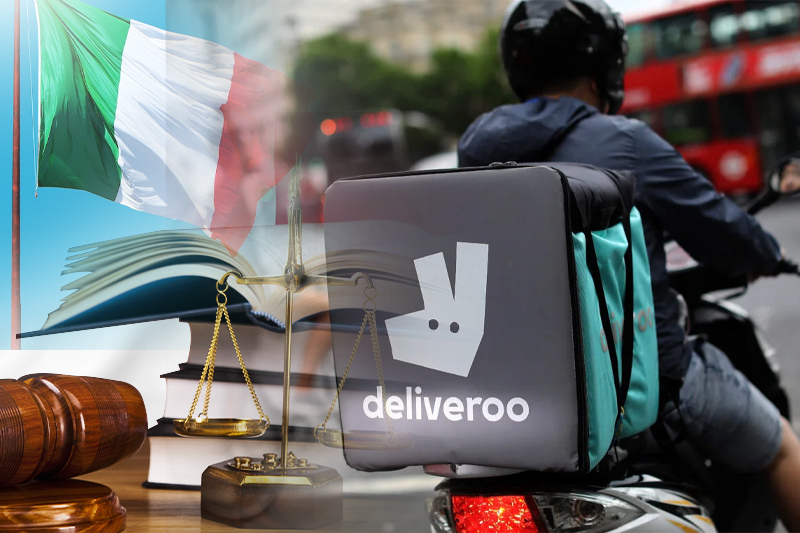 court rules deliveroo used discriminatory algorithm riders claim