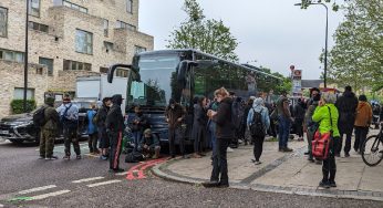 Protesters Stop Asylum Seeker Move to Bibby Stockholm