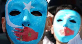 Turkish Bound Uighurs Throng Chinese Embassy Invane