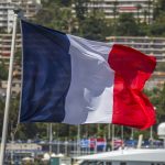 french flag nice south of france