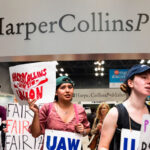 harpercollins striking workers