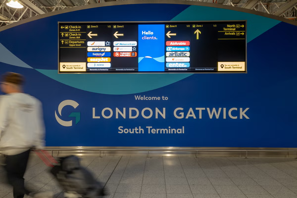 Chaos explodes as the ground staff of Gatwick Airport are on the strike