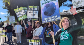Nurses in Oregon Continue Strike For Better Staffing, Higher Pay For Third Day