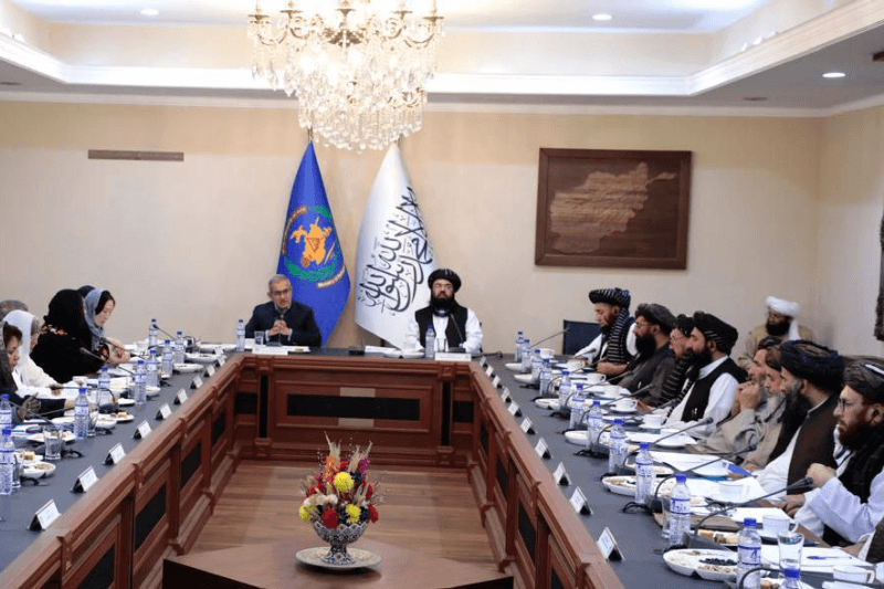 A Collaborative Meeting held between UN Mission, Aid Groups and Taliban on migrants 