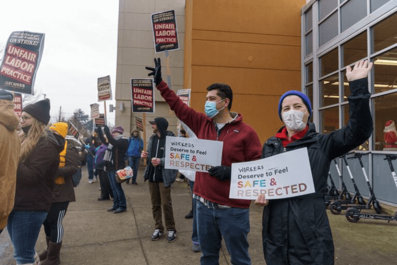 Martz Workers Strike Over Unfair Pay and Treatment in Maryland, USA