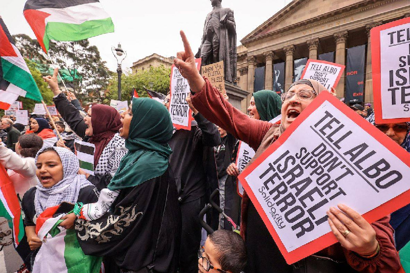Melbourne Protest Challenges Victoria’s Problematic Foreign Military Partnerships  