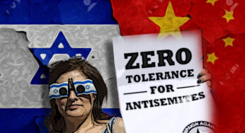 Israeli embassy protests against China’s demonstration of anti-semitistic sentiments