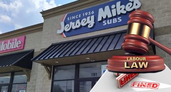 Jersey Mike’s Subs fined $25K for violating labor laws