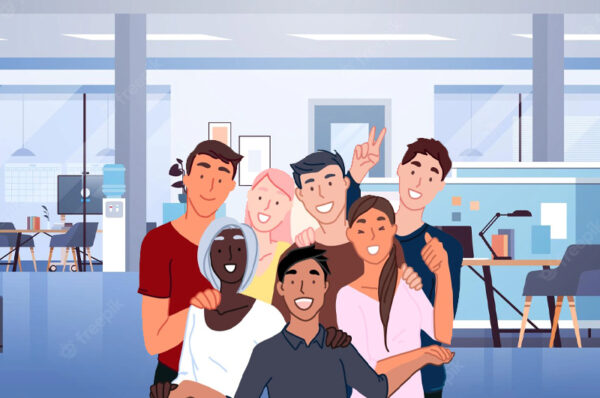 make friedns at work