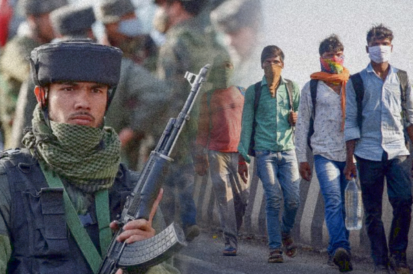 migrant workers in kashmir