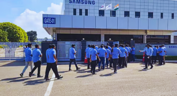 Workers Are About to Strike Once More against Samsung India