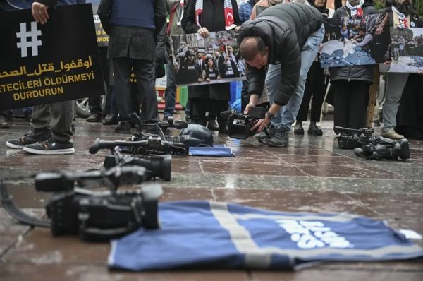 serious concerns for journalists in gaza by rsf