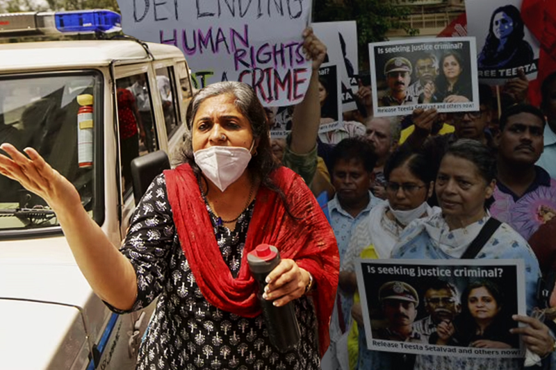 demands Teesta Setalvad’s release