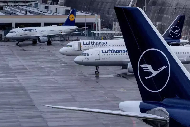 Ground staff employed by Lufthansa are set to commence a strike on Tuesday