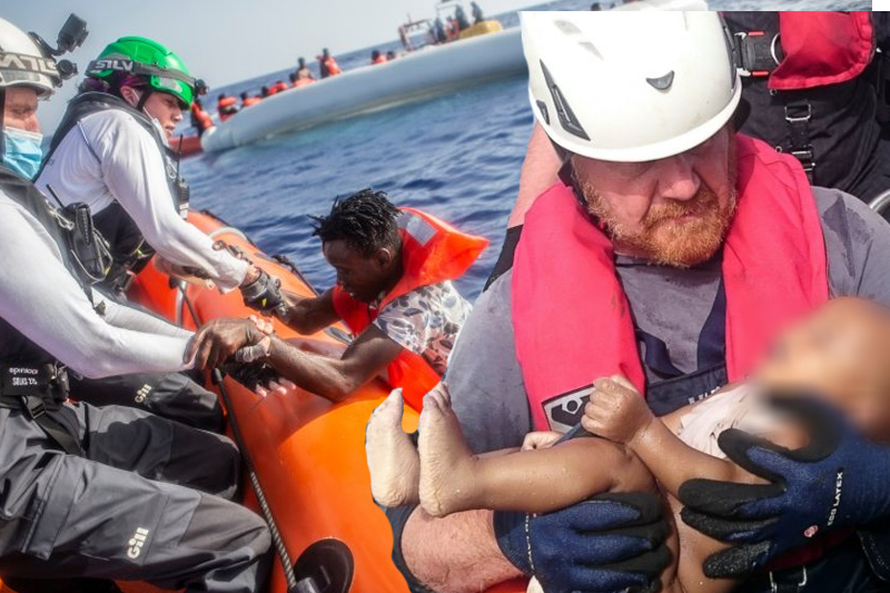 ‘third child’ dies on migrant ship stranded in mediterranean sea